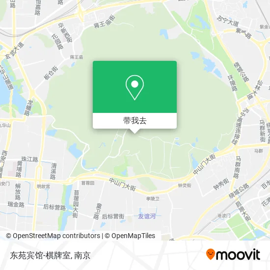东苑宾馆-棋牌室地图
