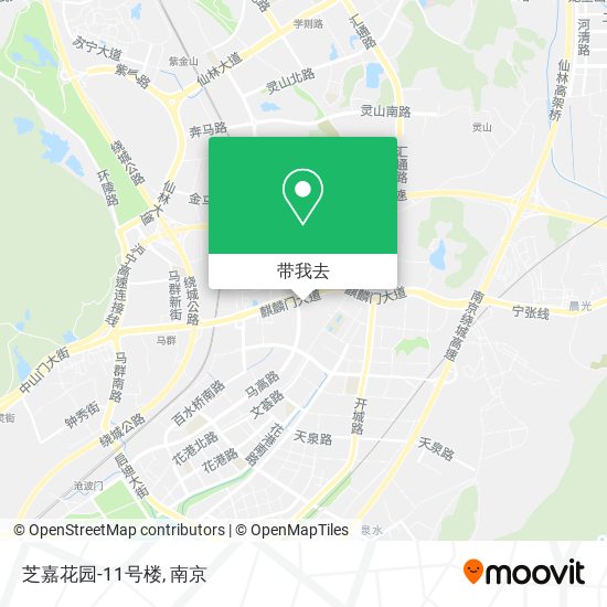 芝嘉花园-11号楼地图