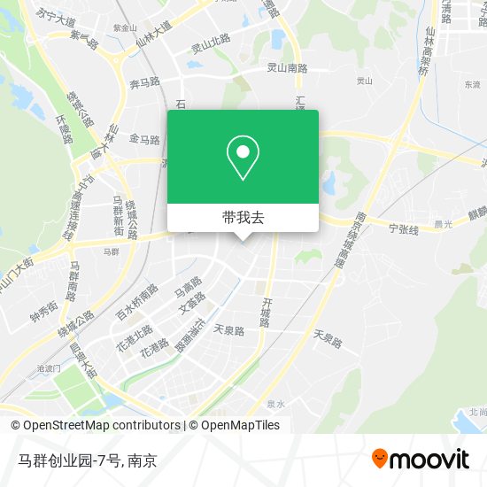 马群创业园-7号地图