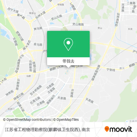 江苏省工程物理勘察院(麒麟镇卫生院西)地图