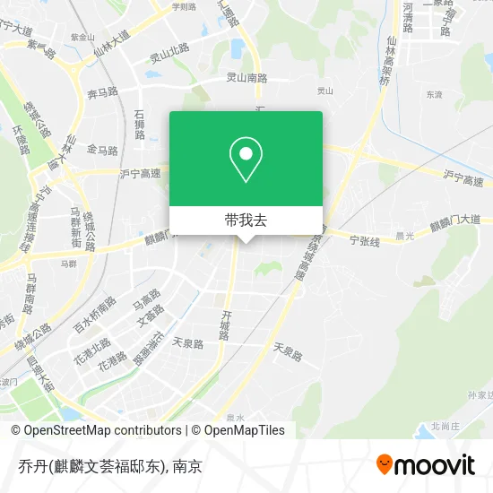 乔丹(麒麟文荟福邸东)地图