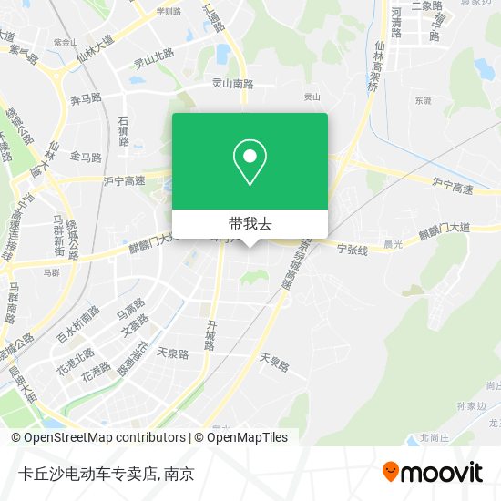 卡丘沙电动车专卖店地图