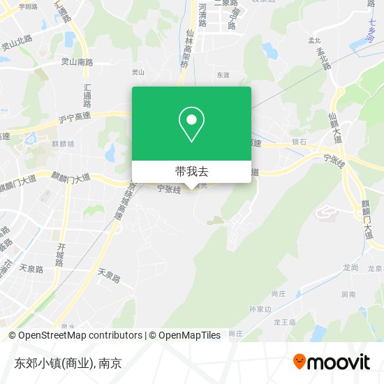 东郊小镇(商业)地图