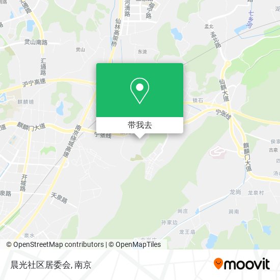 晨光社区居委会地图