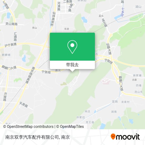 南京双李汽车配件有限公司地图
