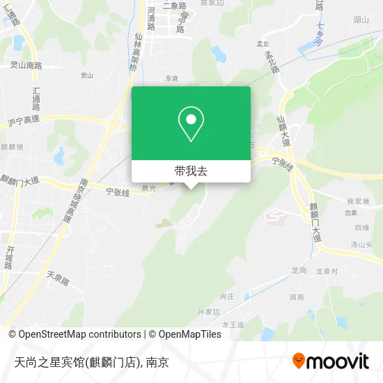 天尚之星宾馆(麒麟门店)地图