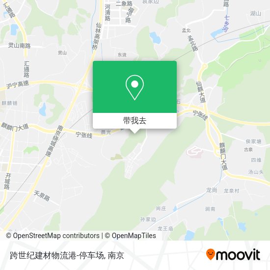 跨世纪建材物流港-停车场地图