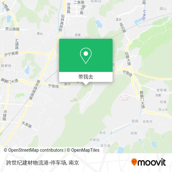 跨世纪建材物流港-停车场地图