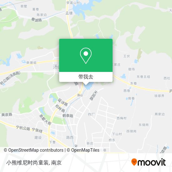 小熊维尼时尚童装地图