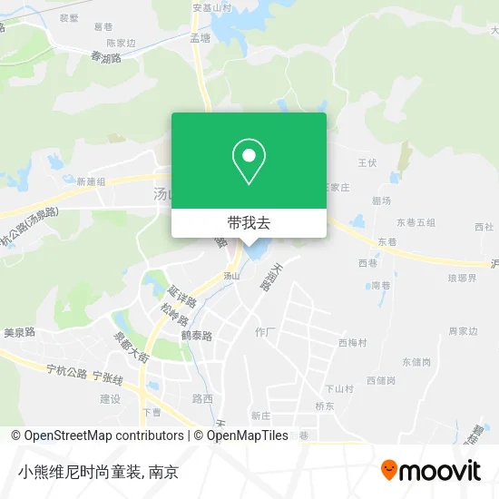 小熊维尼时尚童装地图