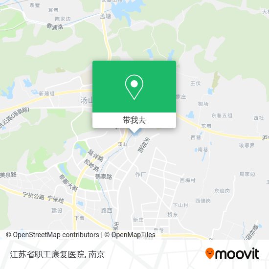 江苏省职工康复医院地图