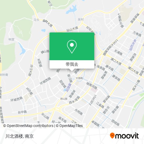 川北酒楼地图