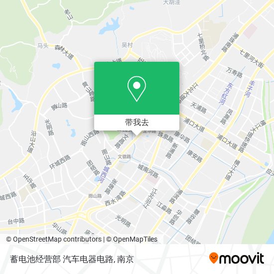 蓄电池经营部 汽车电器电路地图
