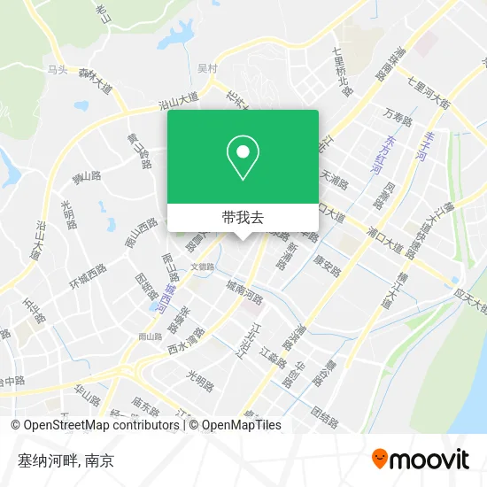 塞纳河畔地图