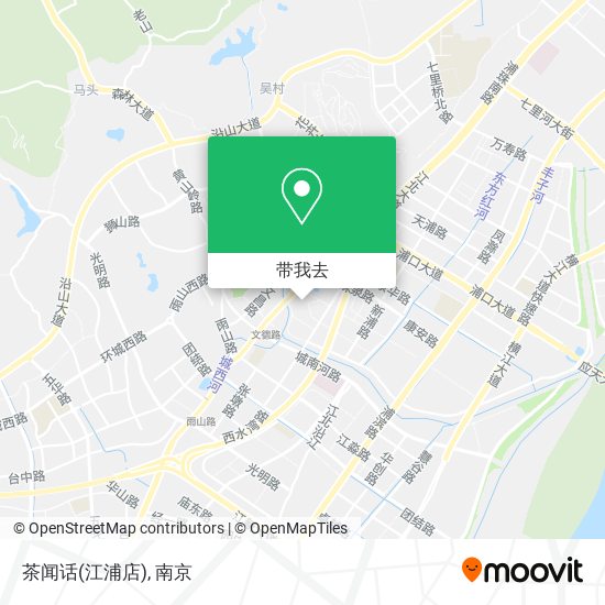 茶闻话(江浦店)地图