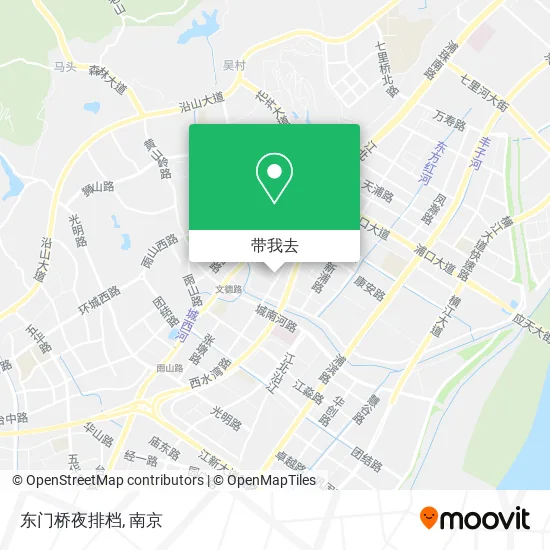 东门桥夜排档地图