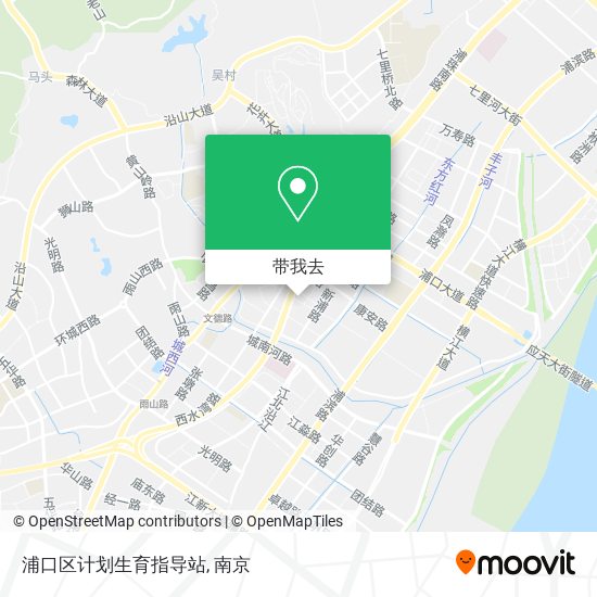 浦口区计划生育指导站地图