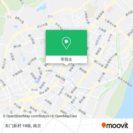 东门新村-18栋地图