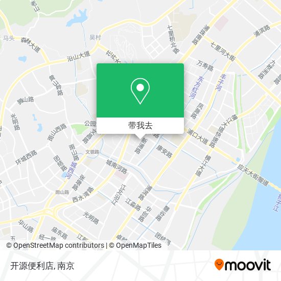 开源便利店地图