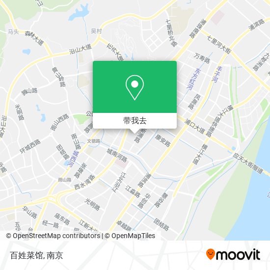 百姓菜馆地图