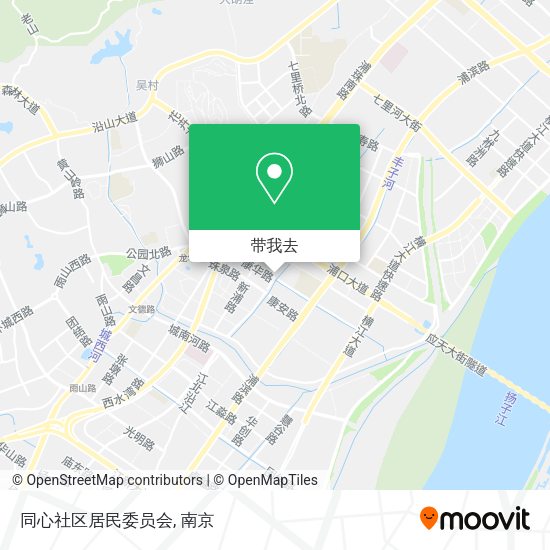 同心社区居民委员会地图