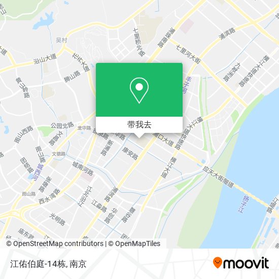 江佑伯庭-14栋地图