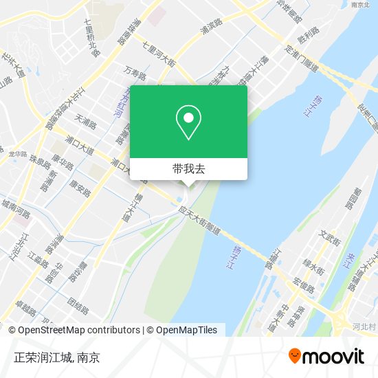 正荣润江城地图
