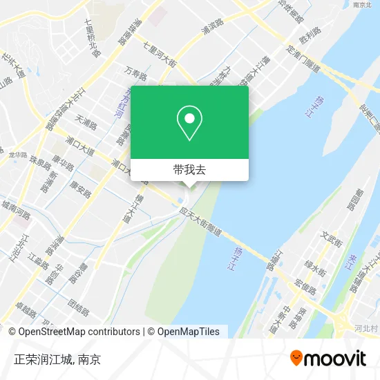 正荣润江城地图