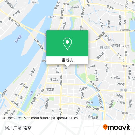 滨江广场地图