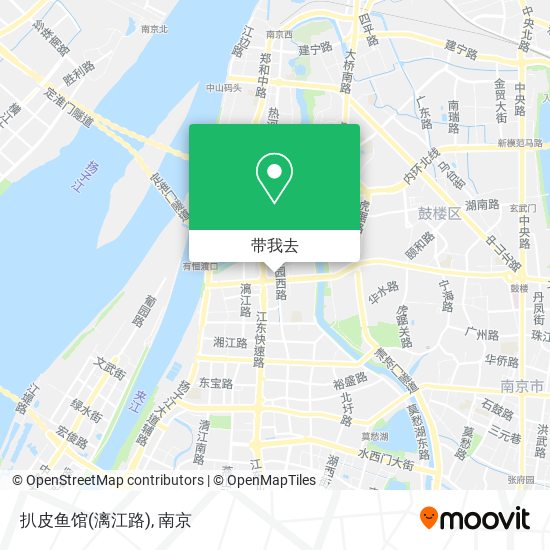 扒皮鱼馆(漓江路)地图