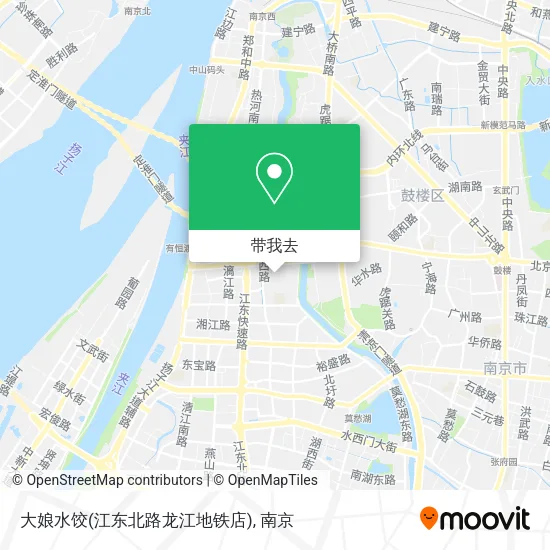 大娘水饺(江东北路龙江地铁店)地图