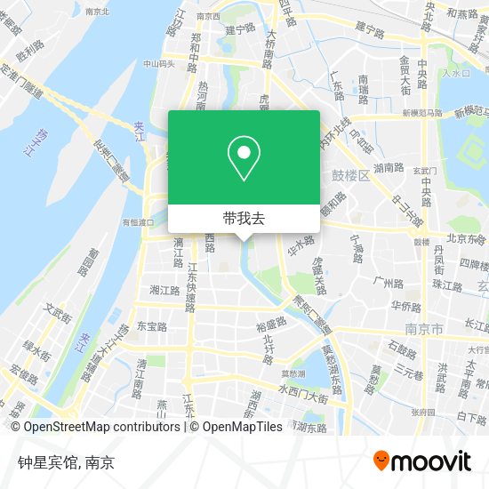 钟星宾馆地图