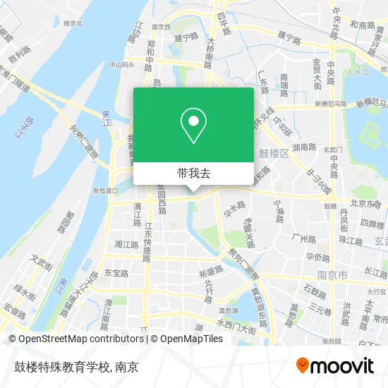 鼓楼特殊教育学校地图