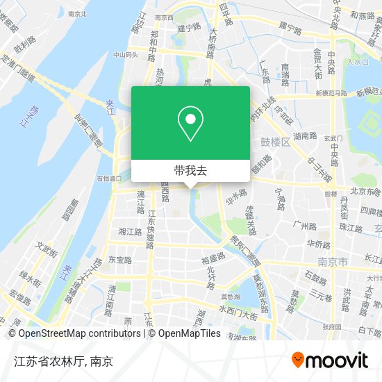 江苏省农林厅地图