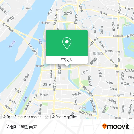 宝地园-25幢地图