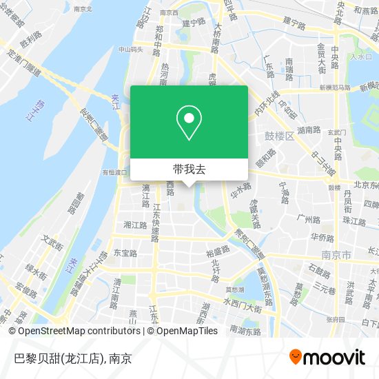 巴黎贝甜(龙江店)地图