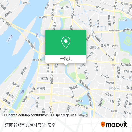 江苏省城市发展研究所地图