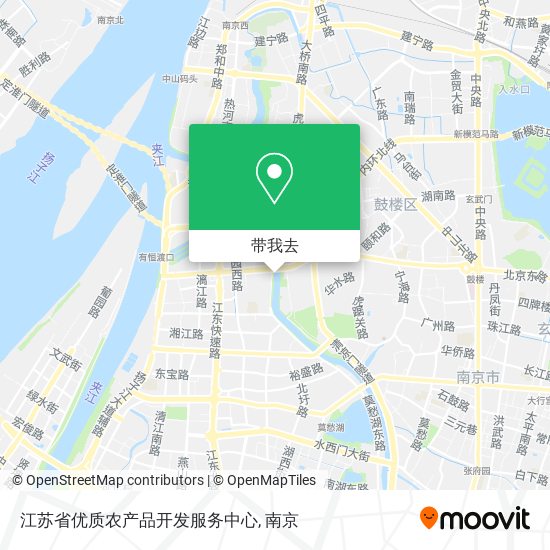 江苏省优质农产品开发服务中心地图