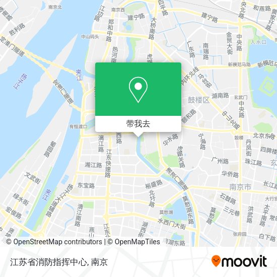 江苏省消防指挥中心地图
