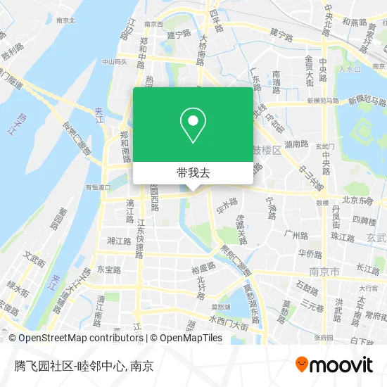腾飞园社区-睦邻中心地图