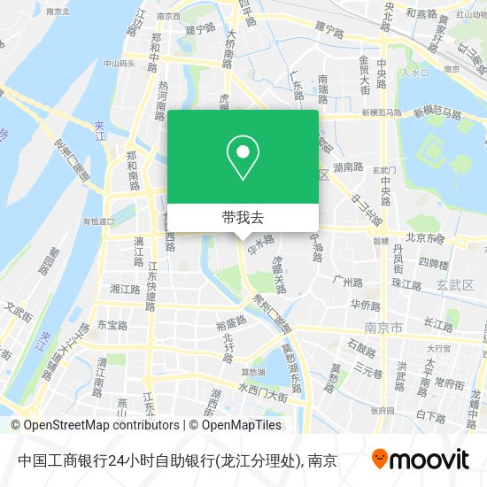 中国工商银行24小时自助银行(龙江分理处)地图
