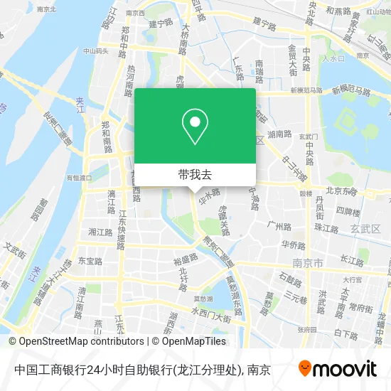 中国工商银行24小时自助银行(龙江分理处)地图
