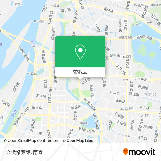 金陵精菜馆地图