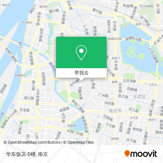 华东饭店-D楼地图