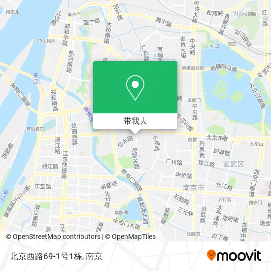 北京西路69-1号1栋地图