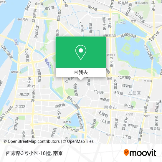 西康路3号小区-18幢地图