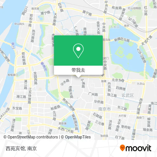 西苑宾馆地图