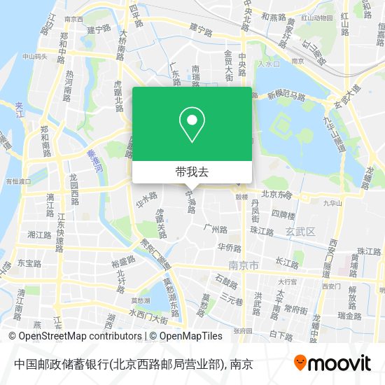 中国邮政储蓄银行(北京西路邮局营业部)地图