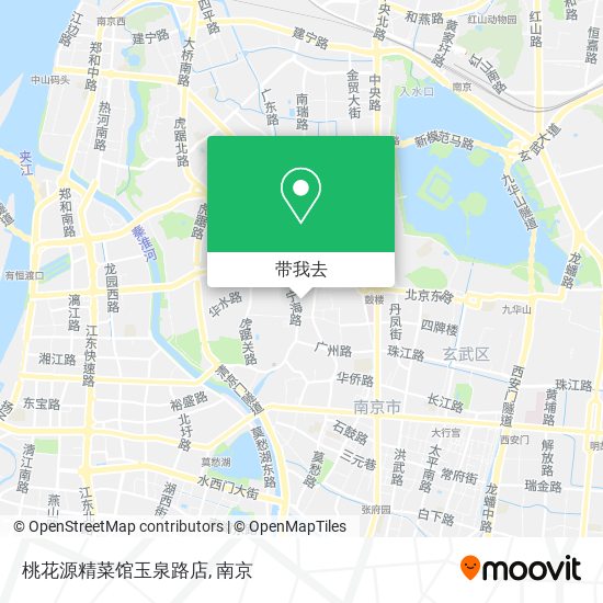 桃花源精菜馆玉泉路店地图