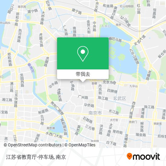 江苏省教育厅-停车场地图
